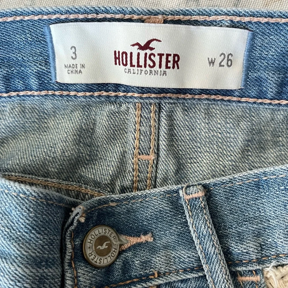 Hollister vintage‎ Blue Jean Shorts Distressed Cut-Off Style